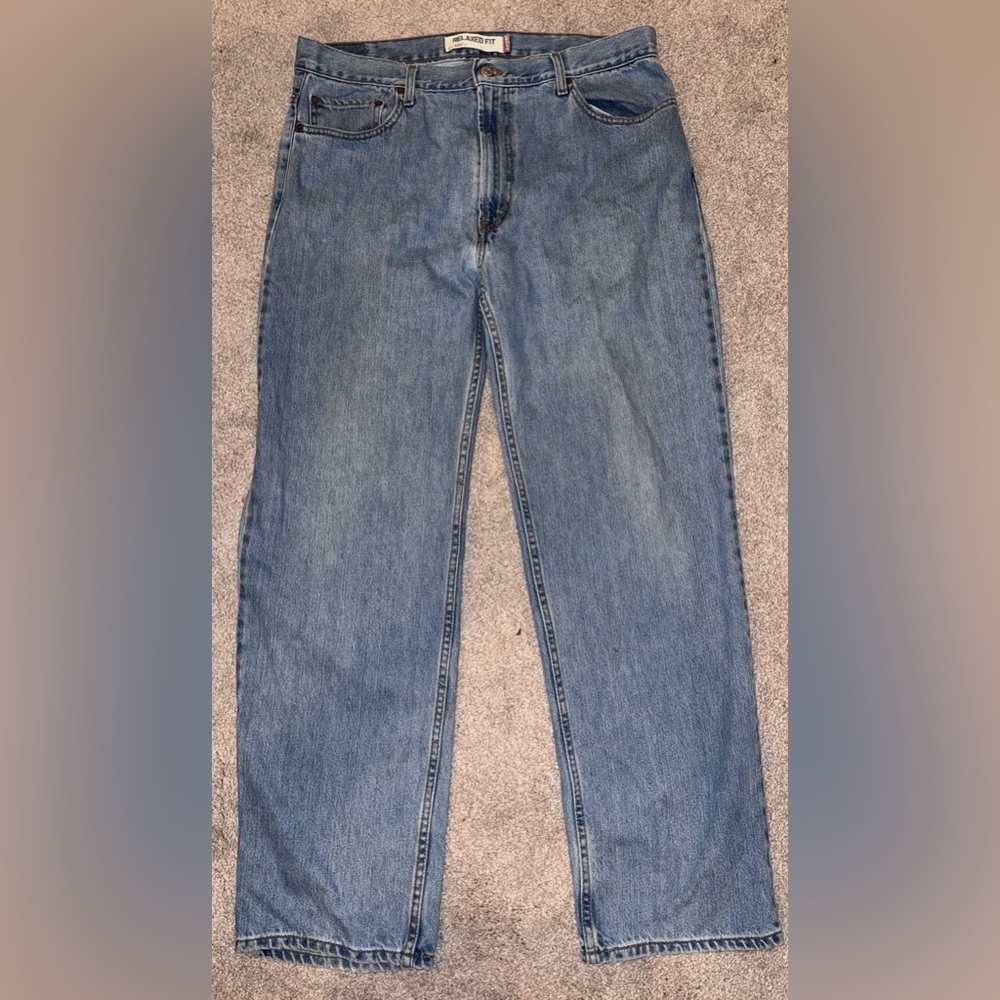 Men’s Levi’s 550 Relaxed Fit Vintage 2007 Medium Wash Jeans 38x32 Y2K